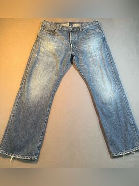 Vintage Polo Ralph Lauren Medium Wash Straight Authentic Dungarees Jeans 38x29